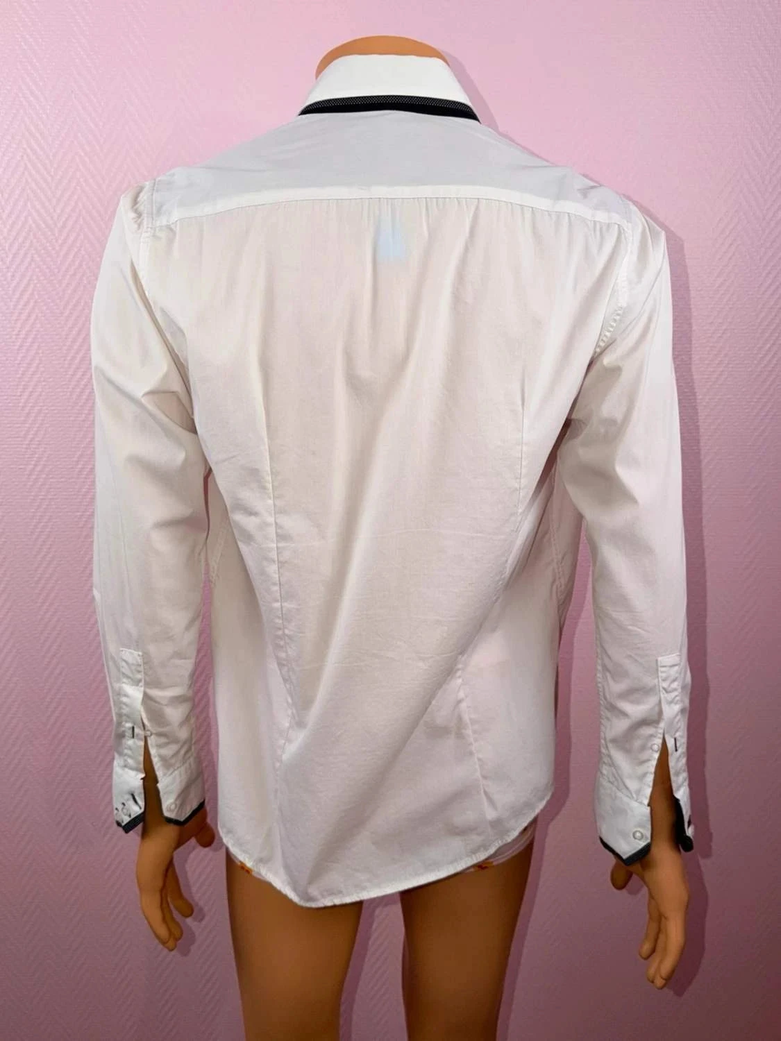 Camisa de hombre italiana talla L en super estado – photo 3